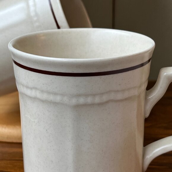 Kensington Handcrafted England Ironstone 4 Mugs - Picture 6 of 15